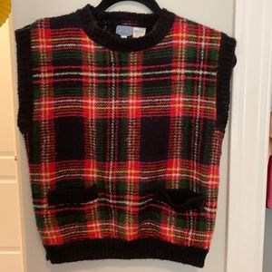 retro sweater vest